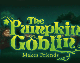 The Pumpkin Goblin Makes Friends Logo